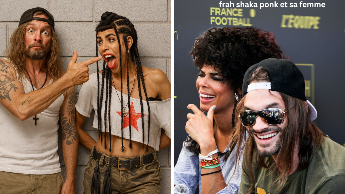 Frah Shaka Ponk et sa femme