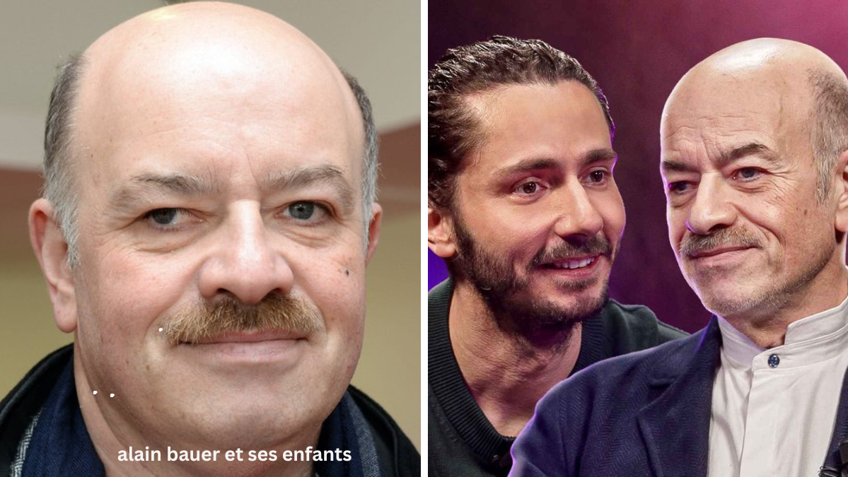 Alain Bauer et ses enfants