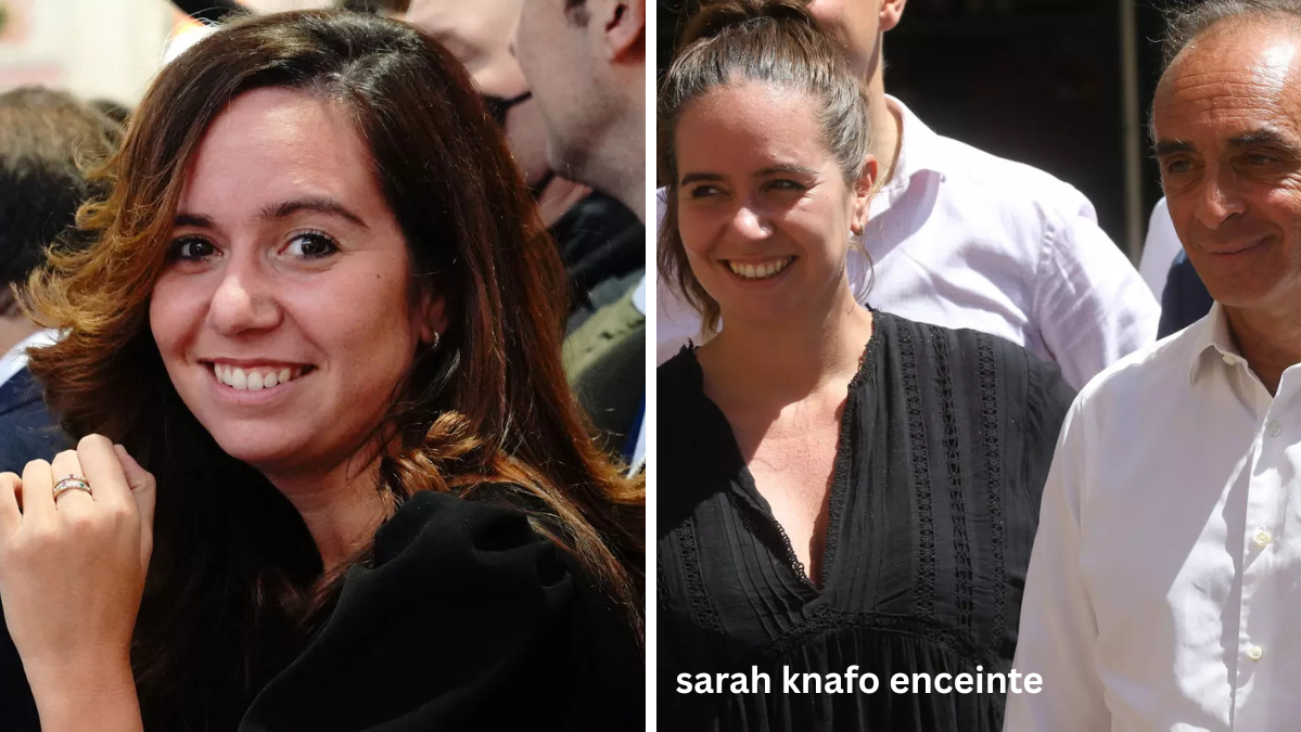 Sarah Knafo enceinte