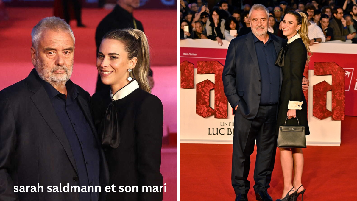 Sarah Saldmann et son mari